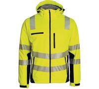 PREVENT TRENDLINE Veste softshell de signalisation d’hiver taille XXL jaune-n...
