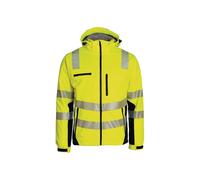 PREVENT TRENDLINE Veste softshell de signalisation d’hiver taille XXXL jaune-...