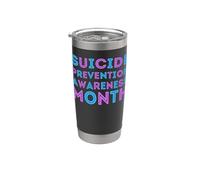 Prévention de la sensibilisation au suicide, Dieu t'aime maman, papa, garçon, fille Gobelet isotherme en acier inoxydable double paroi