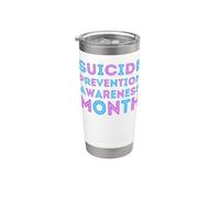 Prévention de la sensibilisation au suicide, Dieu t'aime maman, papa, garçon, fille Gobelet isotherme en acier inoxydable double paroi