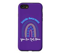 Prévention de la Sensibilisation au Suicide Rainbow You are Not Alone Love Coque pour iPhone SE (2020) / 7/8