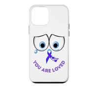 Prévention de la Sensibilisation au Suicide Triste Perte de déchirure Maman Papa garçon Fille Coque pour iPhone 12 Mini