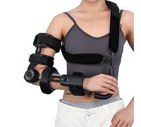 Prévention de l'hyperextension du coude | Tendinite | Syndrome du tunnel cubital | Tendinite | Attelle d'immobilisation du bras gauche après une intervention chirurgicale(Right)