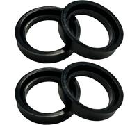 Prévention des fuites de gaz,kit de Joint d'entrée et de Sortie pour Intex Pure Spa,Parfait connecteurs Entre Les Joints d'étanchéité pour Spa Simple 11699 Assurez Un débit d'eau sans (4Pcs Black)