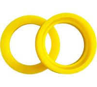 Prévention des fuites de gaz,kit de Joint d'entrée et de Sortie pour Intex Pure Spa,Parfait connecteurs Entre Les Joints d'étanchéité pour Spa Simple 11699 Assurez Un débit d'eau sans (2Pcs Yellow)