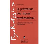 Prevention des risques psychosociaux Concepts et méthodologies d'intervention - Pur - Presses Universitaires Rennes - broché - Etude