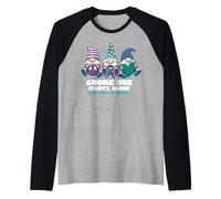 Prévention du Suicide GNOME One Fights Alone Wear Purple Manche Raglan