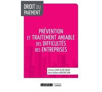 Prévention Et Traitement Amiable Des Difficultés Des Entreprises