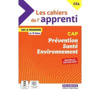 Les cahiers de l'apprenti Prévention Santé Environnement (PSE) CAP (2025) - Pochette élève
