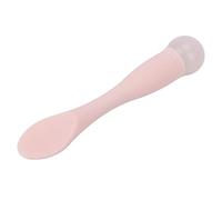 Prevessel Applicateur de Crème pour les Yeux Jadestone Baguette de Massage des Yeux en Silicone pour Cernes et Poches, Raffermissement et Lifting de la Peau, pour Usage Domestique Rose