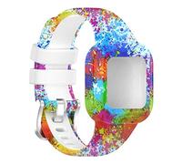 Prevessel Bracelet pour enfant 2021 - Bracelet de rechange en silicone - Compatible avec Garmin Fit Jr3 / Vivofit Jr 3 / Bracelet de sport réglable pour enfant