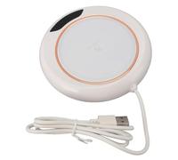 Prevessel Chauffe-café électrique Intelligent, 3 Réglages de Température, Minuterie, Alimentation USB, pour la Maison, Le Bureau et Les Voyages, Emballage ABS
