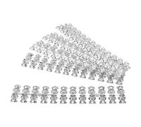 Prevessel Ensemble de Cartes D'affichage de Couleurs D'ongles en Forme D'ours, Léger pour les Salons de Manucure, Pratique du Nail Art pour Débutants et Professionnels, Matière Plastique