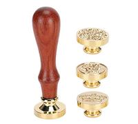 Prevessel Ensemble de Tampons de Sceau de Cire, Outils Artisanaux Durables de Couleur Vive pour les Activités Professionnelles, Cadeaux D'anniversaire