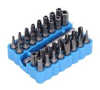 Prevessel Jeu D'embouts de Tournevis de sécurité, Acier au Chrome Vanadium, Outil de Réparation D'entretien Durable pour Ordinateur Automobile 33 Pièces
