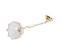 Prevessel Plafonnier LED Miniature en Métal Blanc pour Maison de Poupée 1:12, pour Décoration DIY dans Le Couloir, la Chambre à Coucher et la Cuisine, Matériau écologique