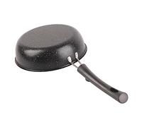 Prevessel Poêle à Frire Antiadhésive en Acier Inoxydable, Conduction Thermique Rapide et Uniforme pour une Cuisson Saine, Poêle pour Steak de Bacon (20CM)
