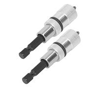 Prevessel Porte-embout Magnétique à Changement Rapide, Profondeur Réglable, pour Vis pour Plaques de Plâtre, Applicable au Cadre en Bois, 2 Pièces