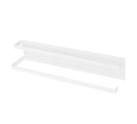 Prevessel Porte-Serviettes de Bain Double Magnétique Robuste pour Cuisine, Salle de Bain, Salon, Matériau de qualité Supérieure, Porte-Serviettes Blanc de 15,75 Pouces pour Petits Objets (Blanc)