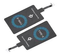 Prevessel Récepteur de Chargeur sans Fil de Type C, Adaptateur Portable Léger pour Téléphone de Type C pour Un Transport Facile, compatibilité Universelle