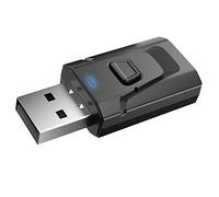Prevessel Récepteur USB Bluetooth 5.0, Adaptateur Audio de qualité Sonore Claire pour Haut-parleurs et écouteurs, Noir