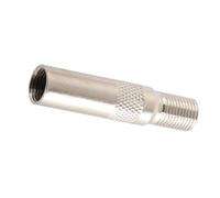 Prevessel Valve d'air D'extension Gonflable, Buse de Gonflage de Moteur en Acier Robuste pour Roue Avant de Scooter M365/Pro/PRO2 pour Vélos (39mm)