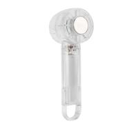 Prevessel Ventilateur Portatif Portable, Vitesse du Vent Forte, Fonction de Refroidissement à Faible Bruit pour L'extérieur, Cellule au Lithium, Corps Transparent, Ventilateur de Bureau Rechargeable