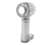 Prevessel Ventilateur Portatif Portable, Vitesse du Vent Forte, Fonction de Refroidissement à Faible Bruit pour L'extérieur, Cellule au Lithium, Corps Transparent, Ventilateur de Bureau Rechargeable