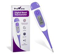 Preview Thermomètre basal digital pour le contrôle du cycle 1/100ème de degré Moniteur d'ovulation Thermomètre oral pour bébé enfant adulte