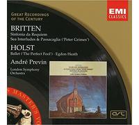 Previn, André - Britten : Sinfonia da Requiem / Sea Interludes & Passacaglia (Peter Grimes) / Holst : Egdon Hearth, The Perfect Fool (Coll. Great Recordings Of The Century)