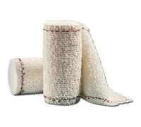 Previs - Bande de Fixation Previcrepe S, Lavable à 60°C, Respirante, Légère Compression, Taille 4 m x 5 cm, Lot de 10 Rouleaux