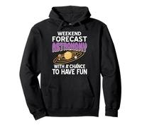 Prévision du Week-End Astronomie Science Amusante Sweat à Capuche