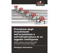 Previsione degli investimenti nell'ecosistema e nell'infrastruttura di un oggetto intelligente: Modelli e approcci alla valutazione degli investimenti nell'ecosistema digitale