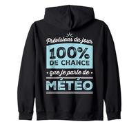 Prévisions du jour : 100% de chance que je parle de météo Sweat à Capuche