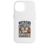 Prévisions du W nd 100% Chance of Dominoes Domino Coque pour iPhone 14