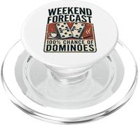 Prévisions du W nd 100% Chance of Dominoes Domino PopSockets PopGrip pour MagSafe