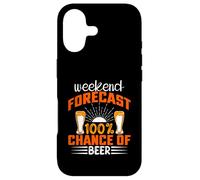 Prévisions du W nd : 100% de Chance d'amateur de bière Coque pour iPhone 17