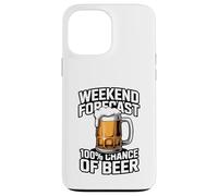 Prévisions du Week-End : 100% de Chance de bière Coque pour iPhone 13 Pro Max