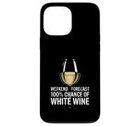 Prévisions du Week-End : 100% de Chance de vin Blanc Coque pour iPhone 13 Pro Max