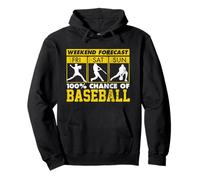 Prévisions du W nd : 100% de Chances de l'amour des Fans de Baseball Sweat à Capuche