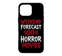 Prévisions du W nd 100% Films d'horreur effrayants Coque pour iPhone 16 Pro Max