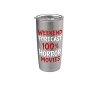 Prévisions du w nd 100% films d'horreur effrayants Gobelet isotherme en acier inoxydable double paroi