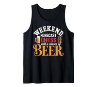 Prévisions du W nd d'échecs avec Une Chance de bière Joueur Amusant Débardeur