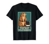 Prévisions météo pour marmotte au début du Printemps T-Shirt