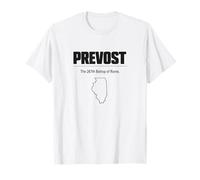 Prevost 267e évêque de Rome Illinois Pape Léon XIV T-Shirt