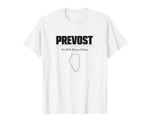 Prevost 267e évêque de Rome Illinois Pape Léon XIV T-Shirt