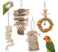 Prevue Pet Products Wholesome Naturals Lot de 4 Jouets pour Oiseaux