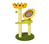 Prevue Pets Aire de Jeux Tournesol pour Chat Arbre à Chat Centre d'activités avec Jouet