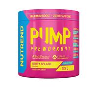 PreWorkout - Nutrend - Pump pre workout (225g) - Saveur Berry