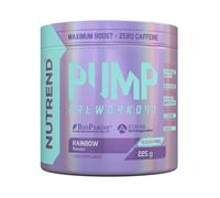 PreWorkout - Nutrend - Pump pre workout (225g) - Saveur Rainbow